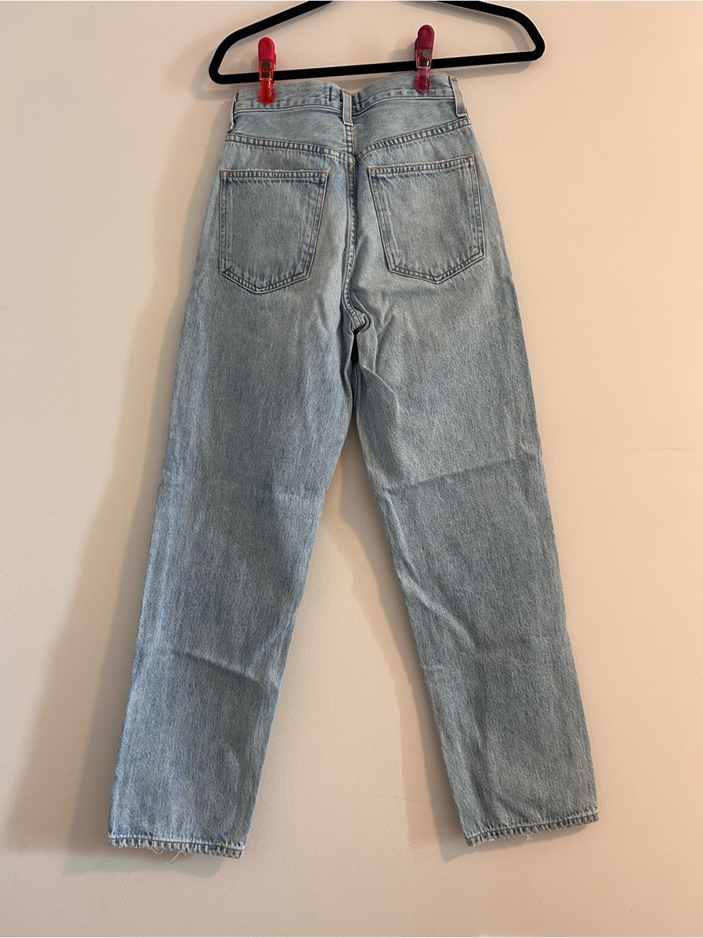 Agolde Classic Light Blue Jeans Size 22 (more like Size 25) - Picture 2 of 16